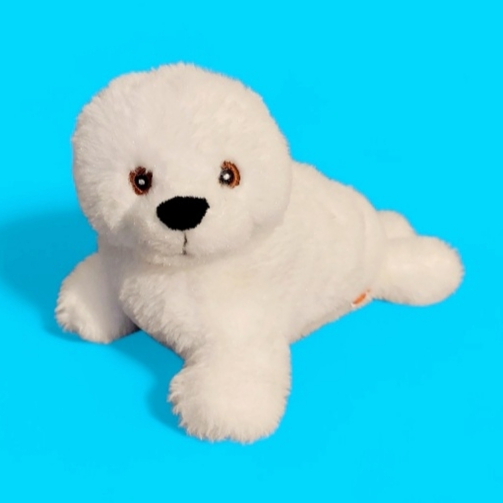 Wild Republic Baby Seal Pup Plush Stuffed Animal 8"